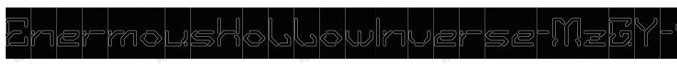 EnermousHollowInverse-MzGY字体转换