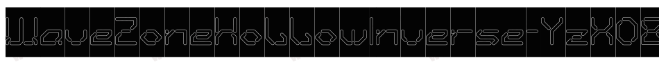 WaveZoneHollowInverse-YzXO8字体转换 WaveZoneHollowInverse-YzXO8字体转换