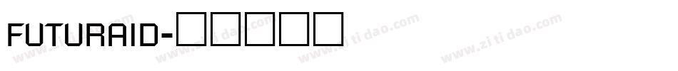 futuraid字体转换