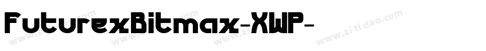 FuturexBitmax-XWP字体转换