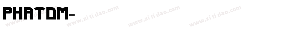 PHATDM字体转换