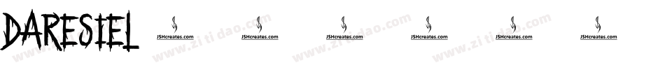 Daresiel字体转换