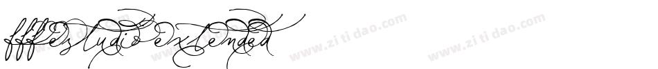 fff_estudio_extended字体转换