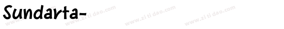 Sundarta字体转换