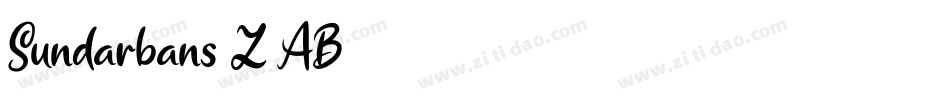 Sundarbans-Z4AB字体转换