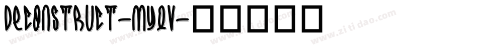 Deconstruct-mYqv字体转换