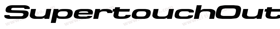 SupertouchOutline字体转换