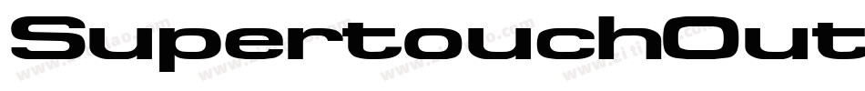 SupertouchOutline字体转换