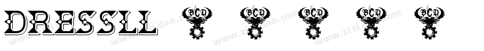 DRESSLL字体转换