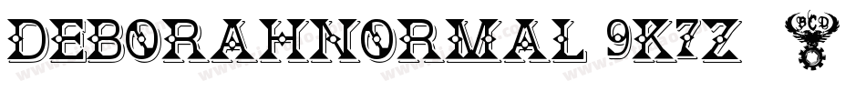 DeborahNormal-9K7Z字体转换