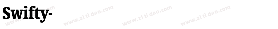 Swifty字体转换