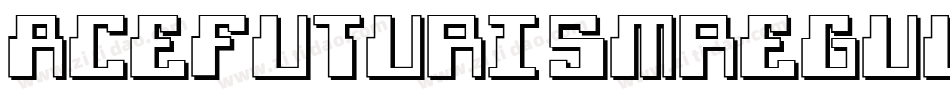 AceFuturismRegular-8VmD字体转换