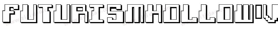 FuturismHollow-Vwxl字体转换