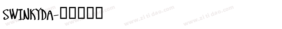 SWINKYDA字体转换