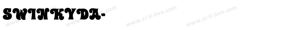 SWINKYDA字体转换