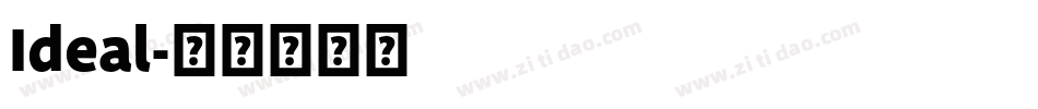 Ideal字体转换