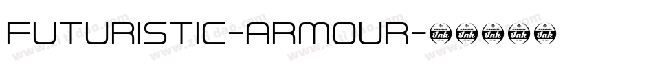Futuristic-Armour字体转换