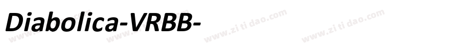 Diabolica-VRBB字体转换