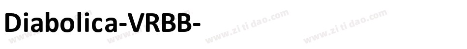 Diabolica-VRBB字体转换