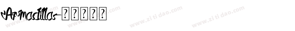 Armadilla字体转换