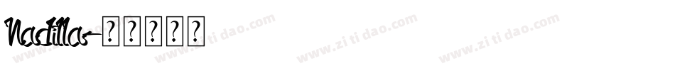 Nadilla字体转换