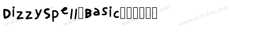 DizzySpell-Basic字体转换