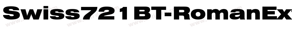 Swiss721BT-RomanExtended字体转换