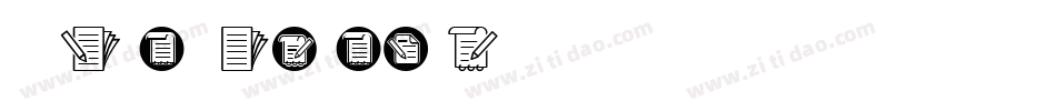 SymbolsRegularFonty-prVZ字体转换