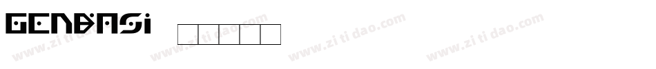 GenBasI字体转换
