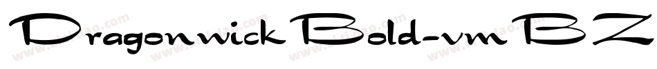 DragonwickBold-vmBZ字体转换