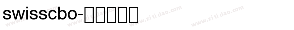 swisscbo字体转换