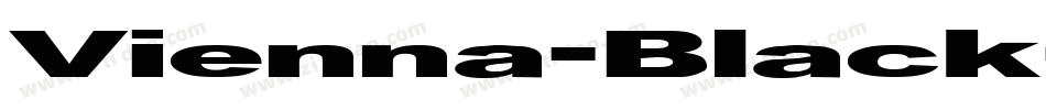 Vienna-Black字体转换