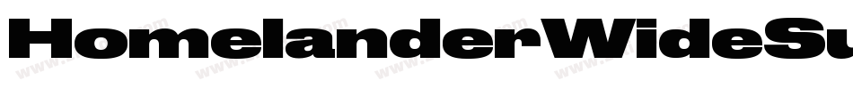 HomelanderWideSuperItalic-ALwwD字体转换 HomelanderWideSuperItalic-ALwwD字体转换
