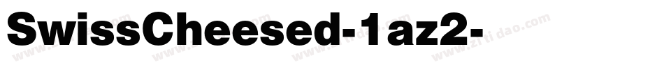 SwissCheesed-1az2字体转换
