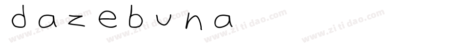 DazeBuna字体转换