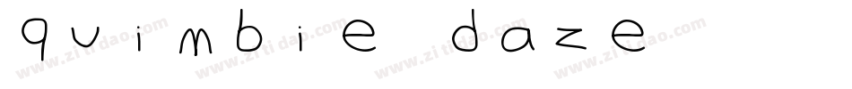 Quimbie-DaZE字体转换