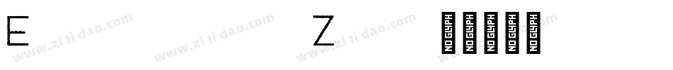 Equilibrium-Zyyx字体转换