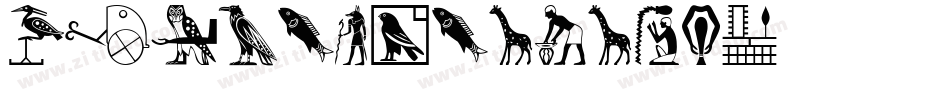 AIDancingEgypt字体转换