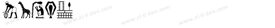 Egypt字体转换