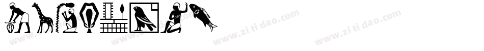 Egyption字体转换