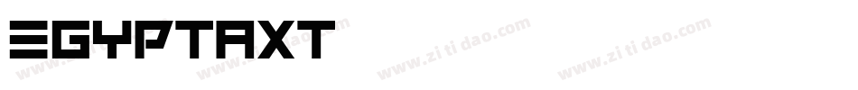 EgyptAxt字体转换