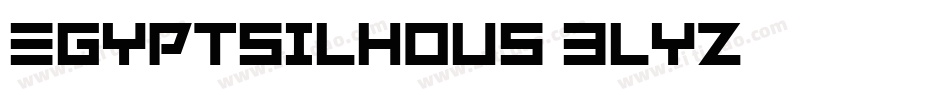 Egyptsilhous-3lYZ字体转换