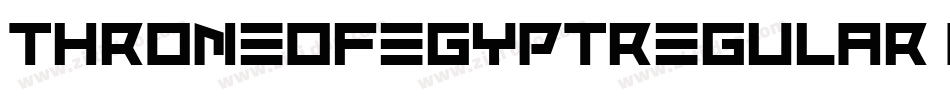 ThroneOfEgyptRegular-AoM7字体转换
