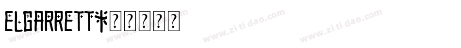 ElGarrett字体转换