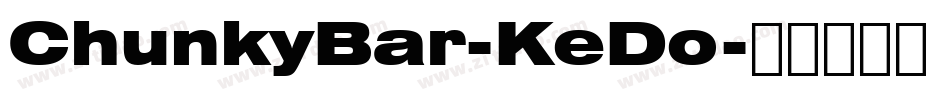 ChunkyBar-KeDo字体转换