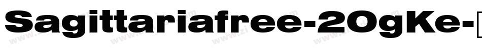 Sagittariafree-2OgKe字体转换