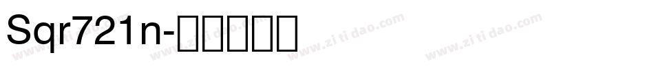 Sqr721n字体转换