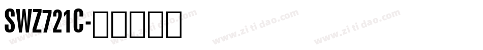 SWZ721C字体转换
