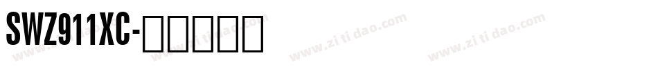 SWZ911XC字体转换