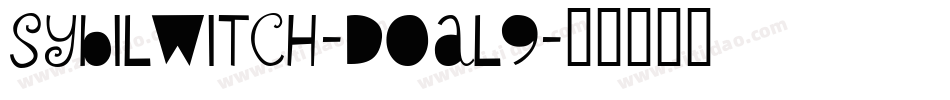 SybilWitch-DOaL9字体转换